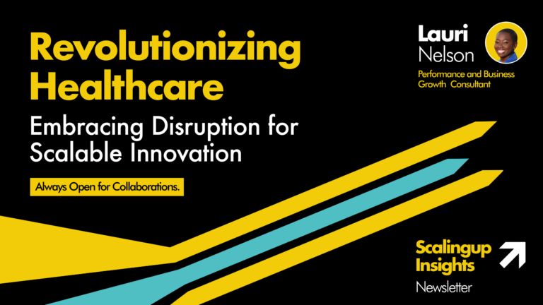 Embracing Disruption for Scalable Innovation